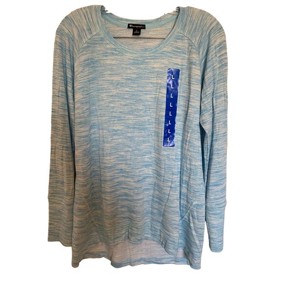 Champion Tops - Champion crew neck size large NEW blue